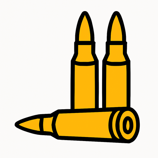 Ammo.
In-Game asset.  2d.  High contrast.  No shadows