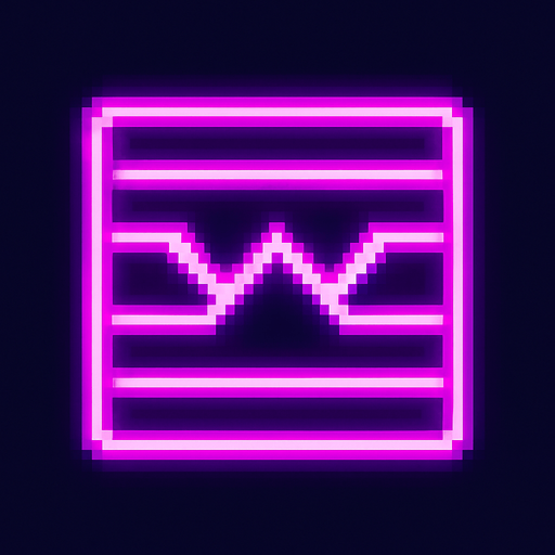 Make pixelart neon wall obstacle.
In-Game asset.  2d.  High contrast.  No shadows