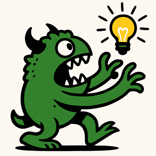 karakterimizi yani ışığı yakalamaya çalışan bir canavar.
In-Game asset.  2d.  High contrast.  No shadows