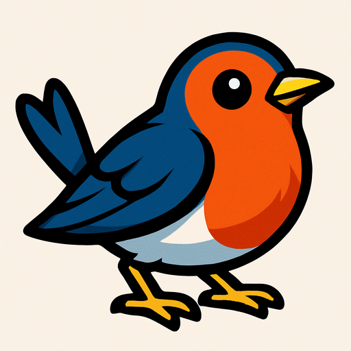 Bird.
In-Game asset.  2d.  High contrast.  No shadows