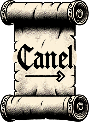 A scroll that reads Cancel on it. A cancel button with scroll type estetics.
Single Game Texture.  In-Game asset.  2d.  Blank background.  High contrast.  No shadows