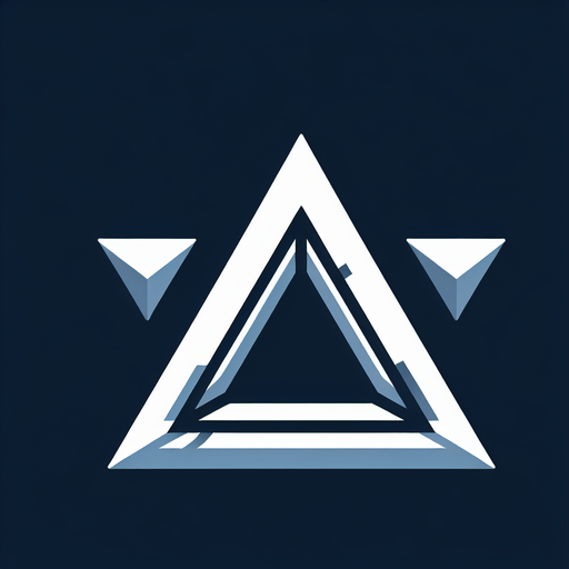 Make a triangle with sharp edges.
Single Game Texture. In-Game asset. 2d. Blank background. High contrast. No shadows.