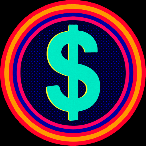 Replace the knife and fork with a dollar symbol.