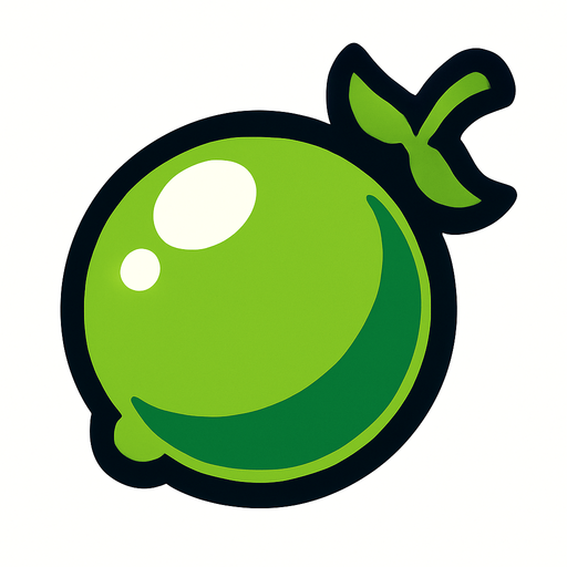 Un guisante.
In-Game asset.  2d.  High contrast.  No shadows