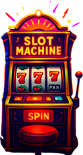 Objetivo: Crear un ambiente de casino vibrante y emocionante, enfocado en las tragamonedas, que invite a jugar.

Diseño:

Ambiente: Interior de un casino, con un enfoque en la zona de máquinas tragamonedas.

Elementos:

Filas o grupos de máquinas tragamonedas (parcialmente visibles, desenfocadas en el fondo para no competir con la máquina principal).

Luces brillantes y parpadeantes típicas de las tragamonedas (efecto de neón, destellos).

Detalles de lujo: alfombras estampadas, iluminación ambiental dorada/roja.

Podría haber una pared decorativa elegante o cortinas de terciopelo.

Paleta de Colores: Predominan los dorados, rojos, púrpuras y negros, con destellos de colores vibrantes de las luces de las máquinas.

Perspectiva: Una vista ligeramente elevada o de frente, como si el jugador estuviera inmerso en la sala de tragamonedas.

Sensación: Energía, emoción, oportunidad de ganar y un ambbiente de juego constante.

El fondo debe ser inmersivo y complementar la máquina tragamonedas.
In-Game asset.  2d.  High contrast.  No shadows