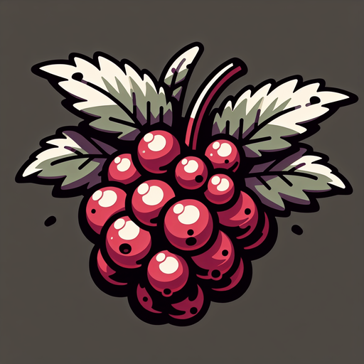 berry.
Single Game Texture. In-Game asset. 2d. Blank background. High contrast. No shadows.