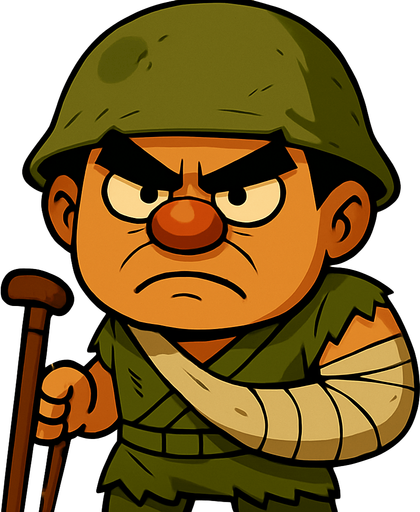 arkaplanı beyaz yap ve resmi genişlet karakterin yarsı gözükmüyor