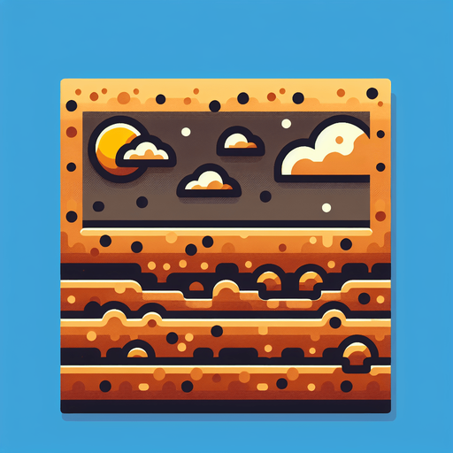 Ground.
Single Game Texture.  In-Game asset.  2d.  Blank background.  High contrast.  No shadows