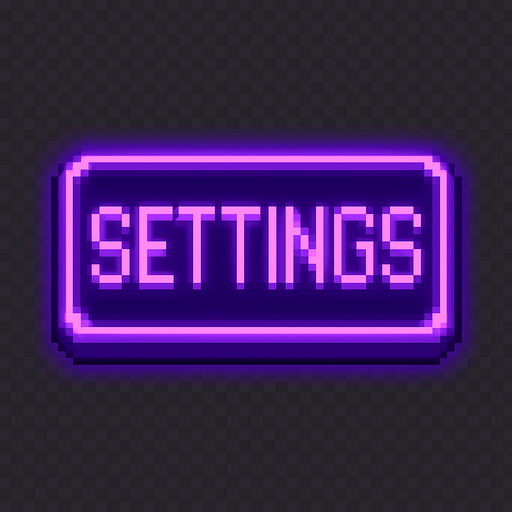 Write SETTINGS instead of START.