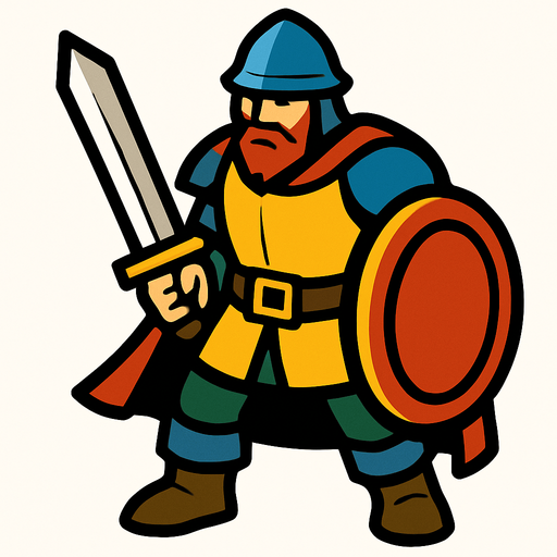 meleeUnitAsset.
In-Game asset.  2d.  High contrast.  No shadows