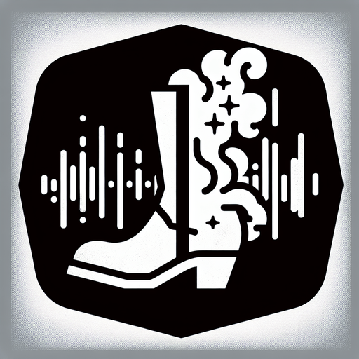 A boot icon dissolving into smoke or shadow at the heel. Sound wave symbol with a line striking through it, indicating silence..
Single Game Texture.  In-Game asset.  2d.  Blank background.  High contrast.  No shadows