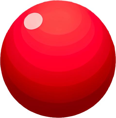 red dot.
Single Game Texture.  In-Game asset.  2d.  Blank background.  High contrast.  No shadows