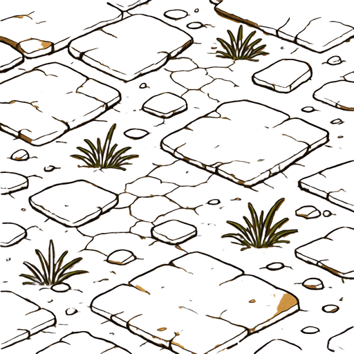 eskiç çag zemin.
In-Game asset.  2d.  High contrast.  No shadows