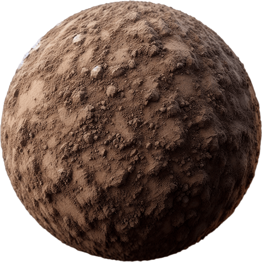 Dirt Texture.
Single Game Texture.  In-Game asset.  2d.  Blank background.  High contrast.  No shadows