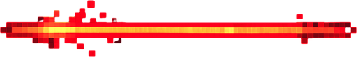 Pixel art high quality red laser beam 2d.
In-Game asset.  2d.  High contrast.  No shadows