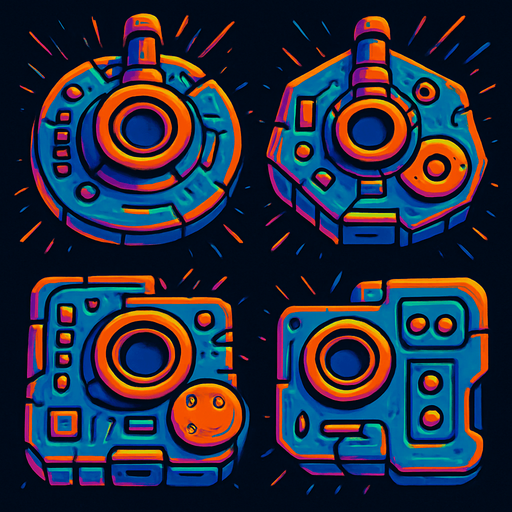 Similar images like this one, and different shapes.