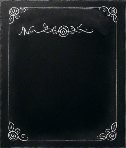 "NOVICE BLEND" in chalk