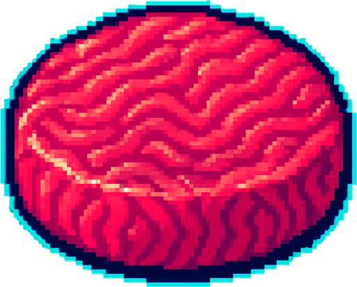 A raw ground fish patty.