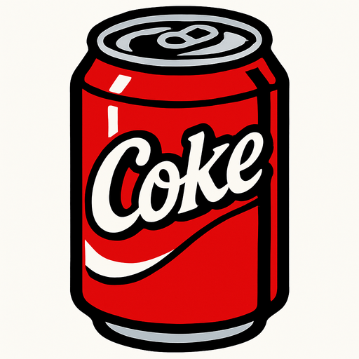 coke.
In-Game asset.  2d.  High contrast.  No shadows