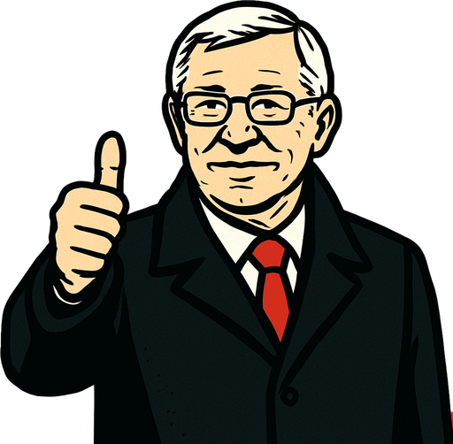 Alex Ferguson ıs makıng thumbsup.
In-Game asset.  2d.  High contrast.  No shadows