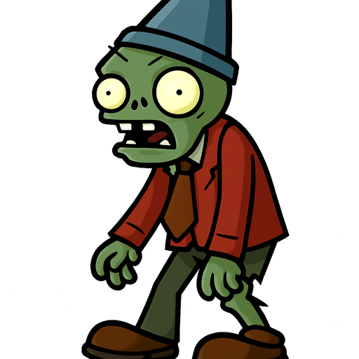 zombine from plats vs zombines.
In-Game asset.  2d.  High contrast.  No shadows