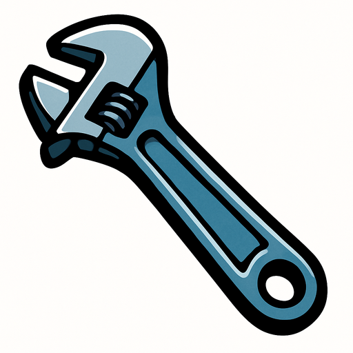 LLAVE INGLESA.
In-Game asset.  2d.  High contrast.  No shadows