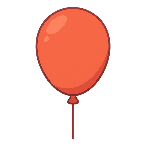 balon
. No background. Transparent background. Blank background. No shadows. 2d. In-Game asset. flat