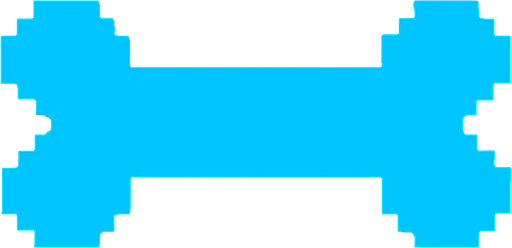 blue bone undertale.
In-Game asset.  2d.  High contrast.  No shadows