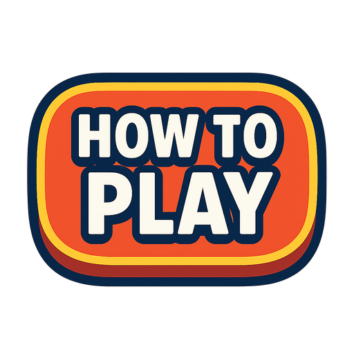 How to play button.
In-Game asset.  2d.  High contrast.  No shadows