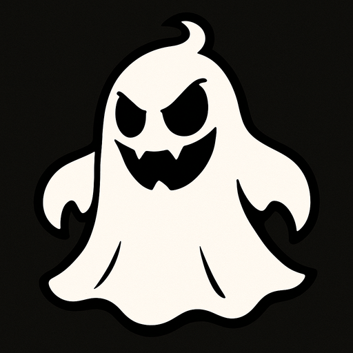 dont legs and hands this a white ghost.
In-Game asset.  2d.  High contrast.  No shadows