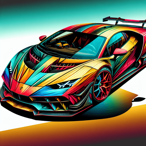 Cars like Lamborghini, Ferrari, Bugatti.
Single Game Texture. In-Game asset. 2d. Blank background. High contrast. No shadows.