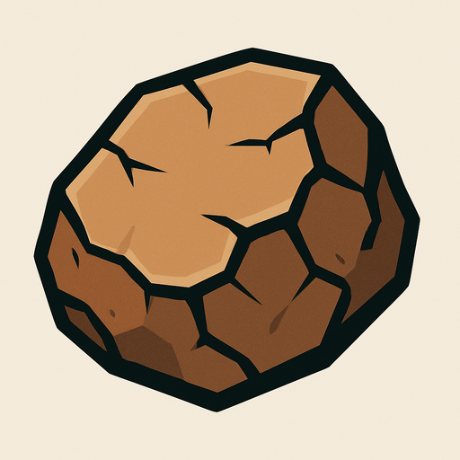 taş.
In-Game asset.  2d.  High contrast.  No shadows