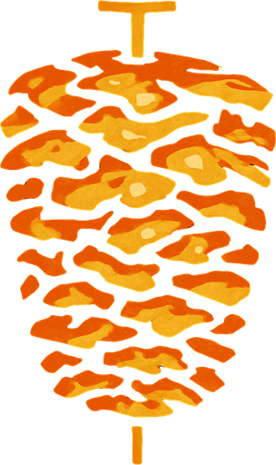 chicken doner.
In-Game asset.  2d.  High contrast.  No shadows