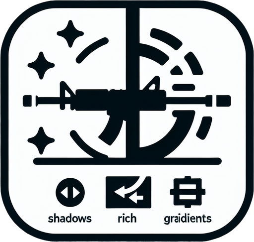 Weapon switch icon.
Single Game Texture. In-Game asset. 2d. Blank background. High contrast. No shadows.