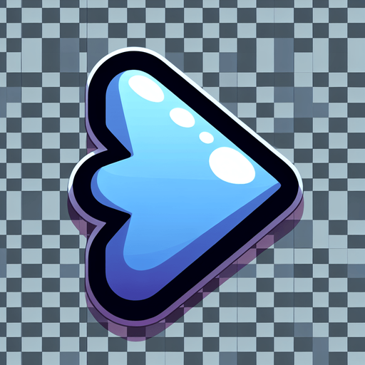 Triangle pointing left, transparent background, cartoon style, no shadow Single Game Texture. In-Game asset. 2d.
Single Game Texture. In-Game asset. 2d. Blank background. High contrast. No shadows.