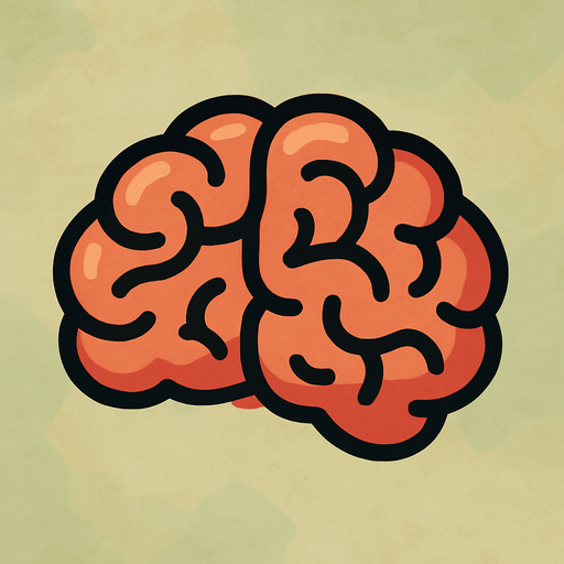 beyine benzeyen ve arkası siyah olmayan oyunda garip durmayan bir parça olsun.
In-Game asset.  2d.  High contrast.  No shadows