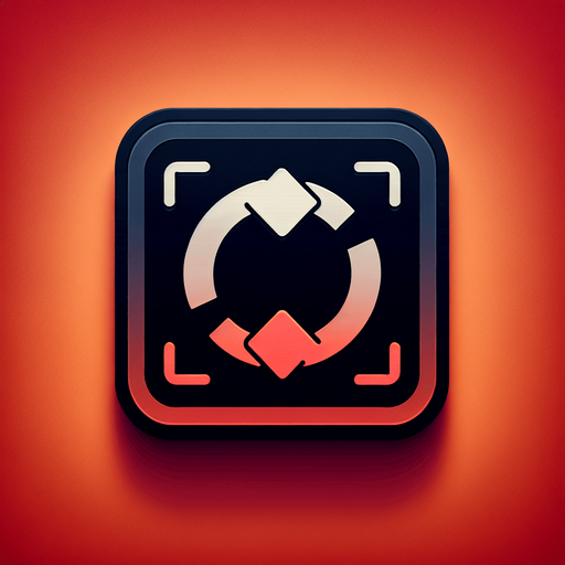 A square app store icon with rounded edges, designed for a Reboot Warning app. The icon features a circular arrow symbol in the center, paired with a small warning triangle to indicate urgency. The background is a gradient of red to orange, creating a sense of caution while keeping the design clean and modern..
Single Game Texture. In-Game asset. 2d. Blank background. High contrast. No shadows.