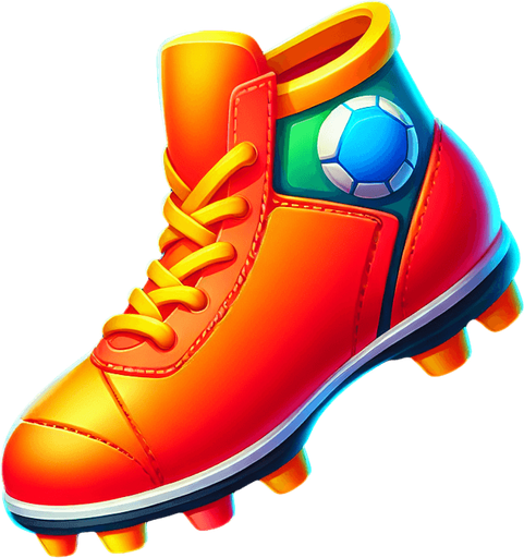 Round soccer boot, cartoon style
Single Cartoon Game Texture. In-Game asset. 2d. Blank background. High contrast. No shadows.