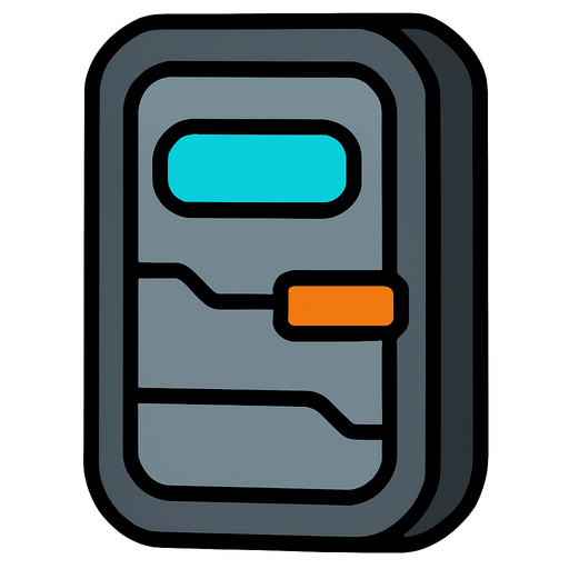 among us door.
In-Game asset.  2d.  High contrast.  No shadows