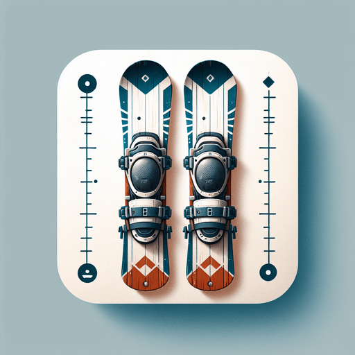 Knee board ski.
Single Game Texture.  In-Game asset.  2d.  Blank background.  High contrast.  No shadows