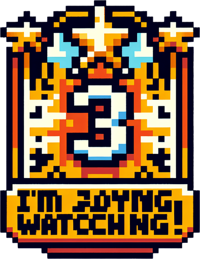 Make a 8-bit achievement.
Title:I'm enjoying watching!
description:make a ×3 hit combo
