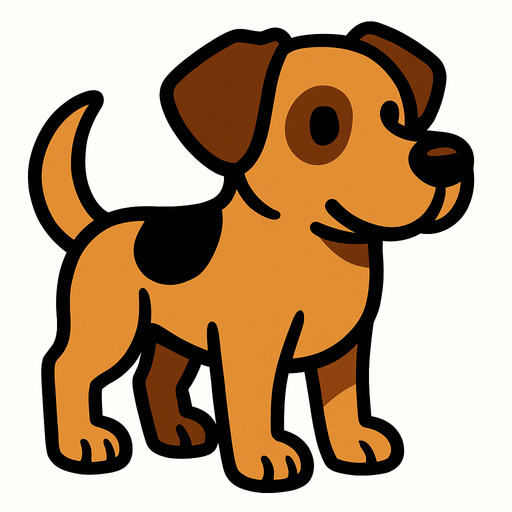 Köpek.
In-Game asset.  2d.  High contrast.  No shadows