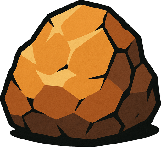 piedra.
In-Game asset.  2d.  High contrast.  No shadows