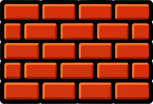 briks.
In-Game asset.  2d.  High contrast.  No shadows