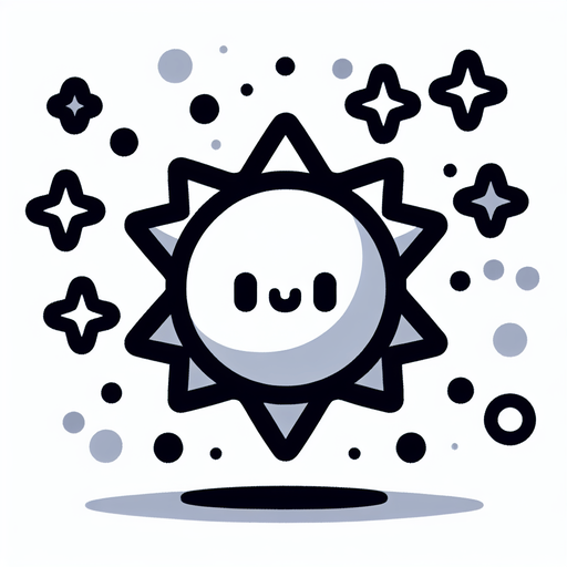 Simple Cartoon Christmas particle. White. 
Single Game Texture. In-Game asset. 2d. Blank background. High contrast. No shadows.