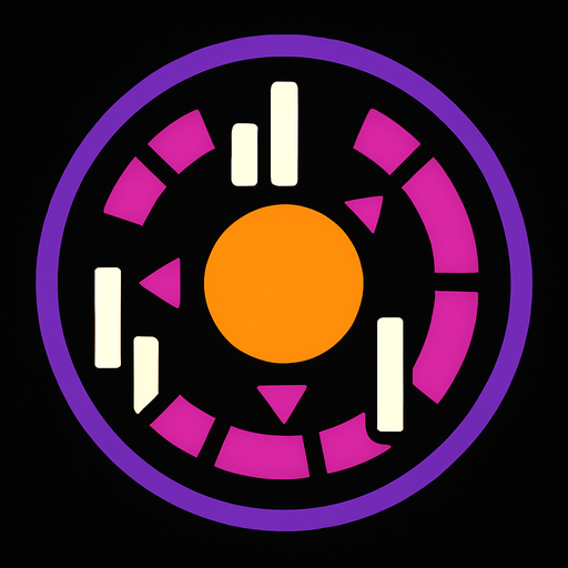 Beat rithm circle.
In-Game asset.  2d.  High contrast.  No shadows