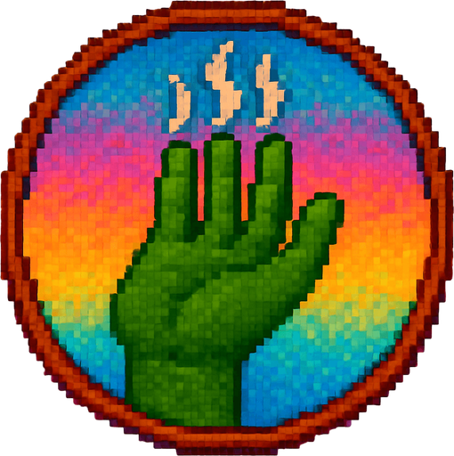 The icon background is too dark. Do something more colorful