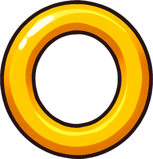 creates a yellow ring like Sonic's.
In-Game asset. 2d