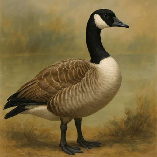 a Canadian Goose  no text on image!