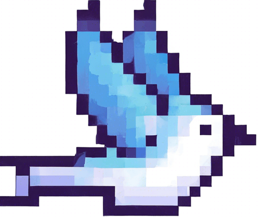 make the bird flap its wings